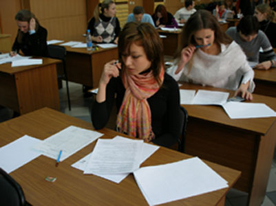 Университеты с дополнительными испытаниями в 2009 году